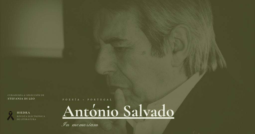 Antonio Salvado | IN MEMORIAM