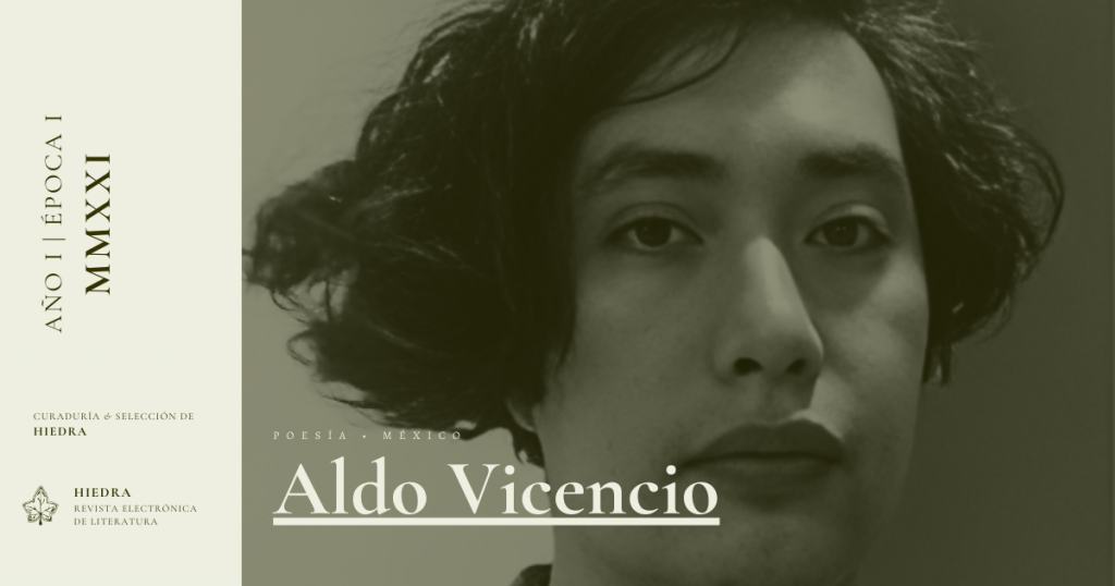 Aldo Vicencio | POESÍA MÉXICO